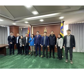 中裕受邀参加蒙古国农业部部长会议